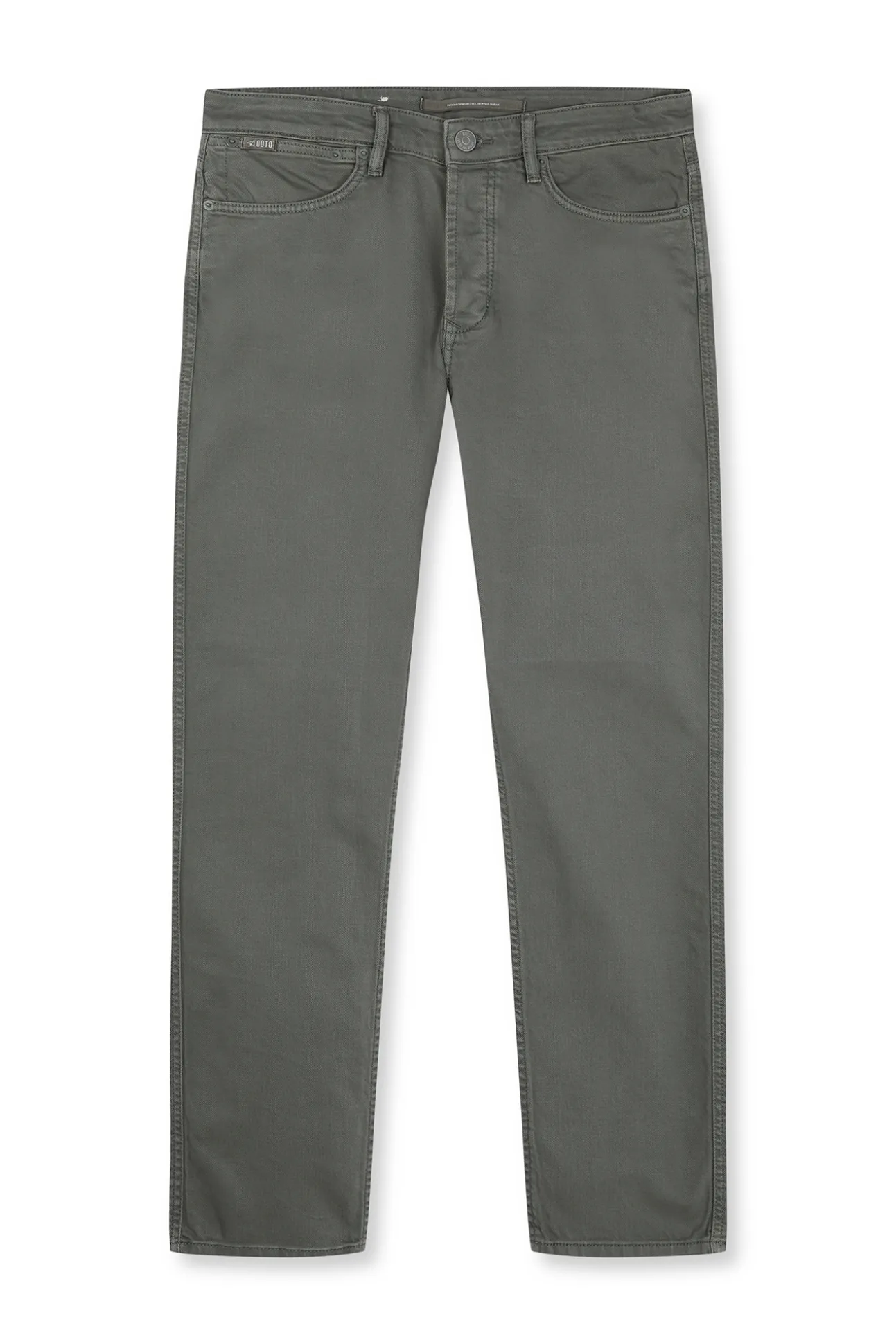 Pantalón 5 bolsillos color slim