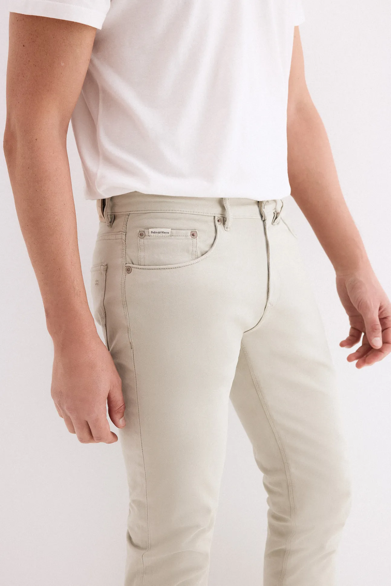 Pantalón 5 bolsillos slim