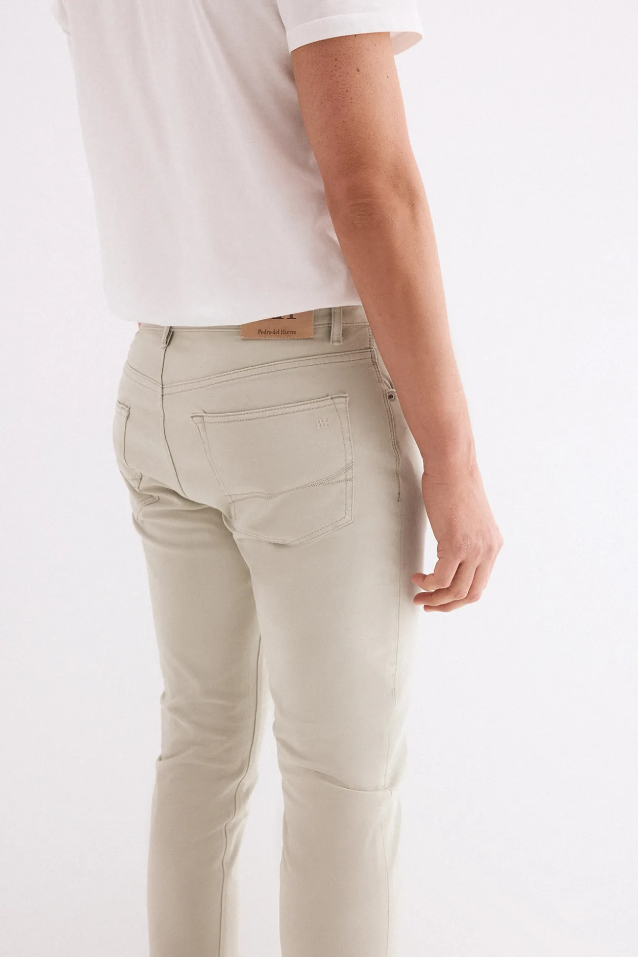 Pantalón 5 bolsillos slim