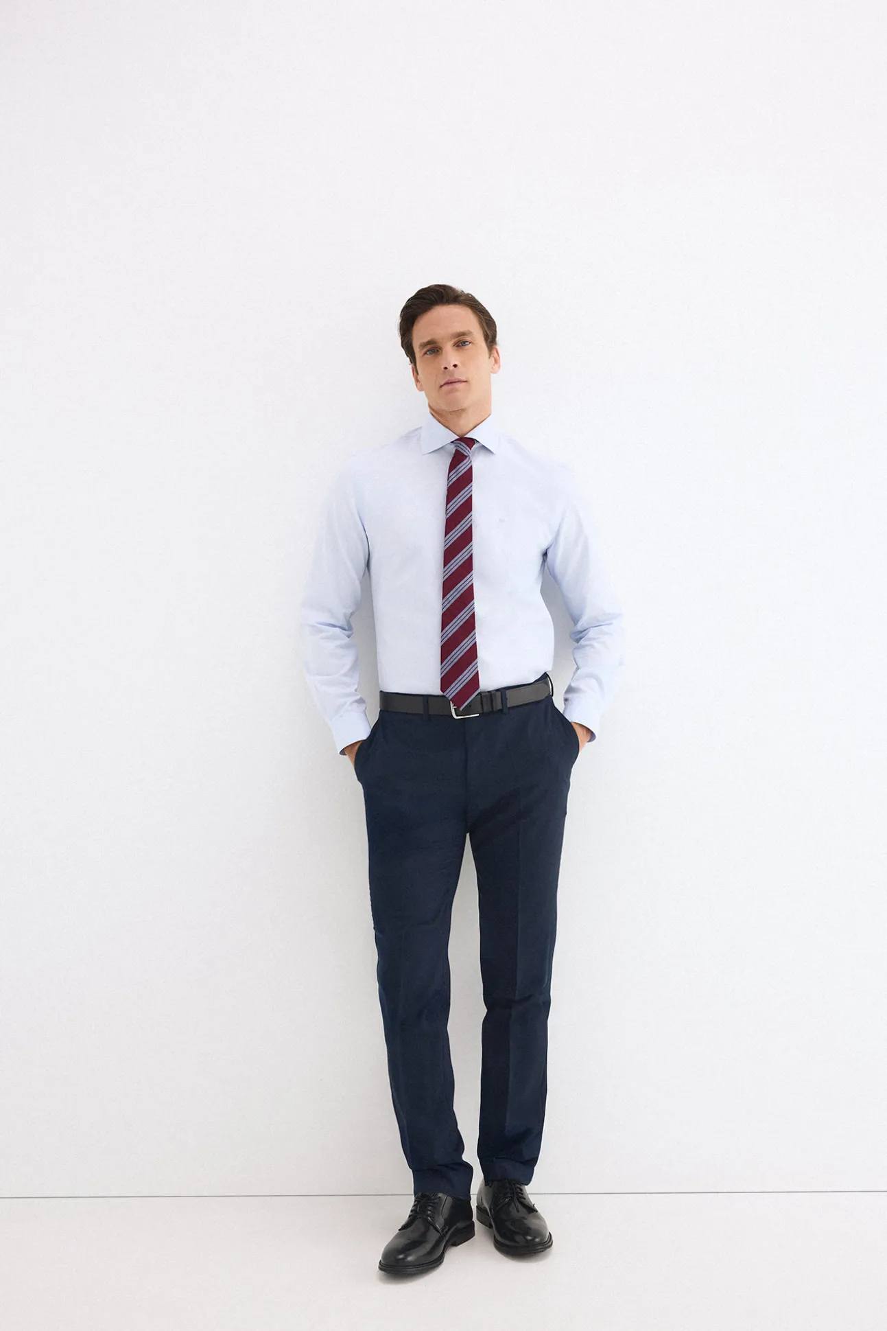 Pantalón canvas slim bi-stretch