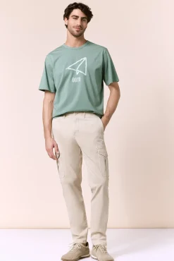 Pantalón cargo slim