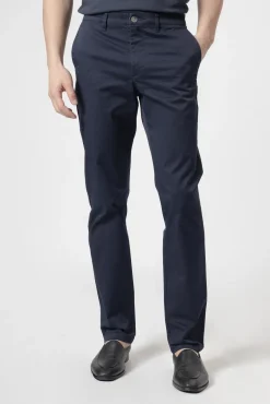 Pantalón chino algodón slim fit