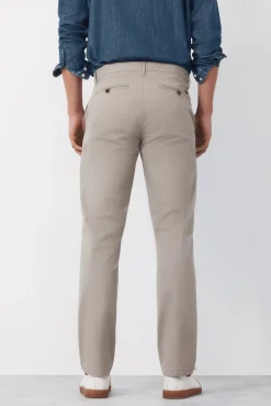 Pantalón chino print slim