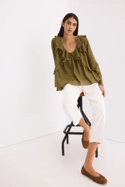 Pantalón con pinzas