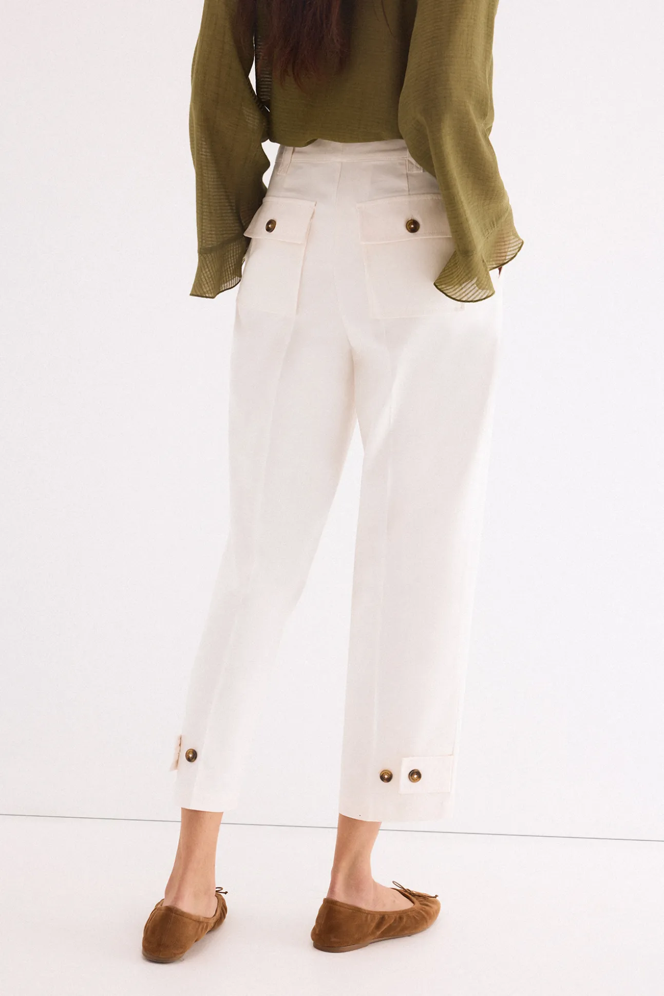 Pantalón con pinzas