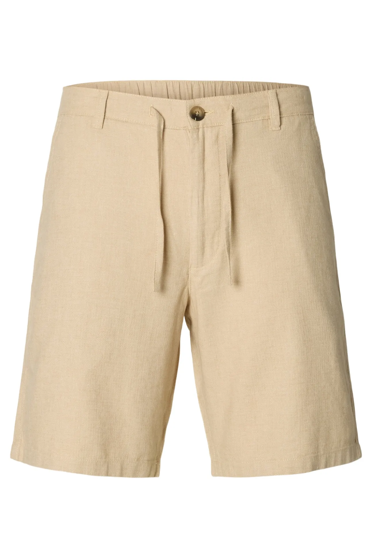 Pantalón corto de lino