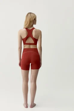 Pantalón corto deportivo Brone rojo