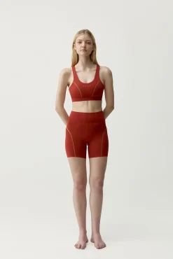 Pantalón corto deportivo Brone rojo