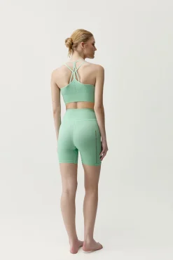 Pantalón corto deportivo Sunset verde menta