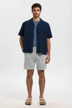 Pantalón corto tejido estructura