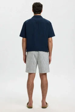 Pantalón corto tejido estructura