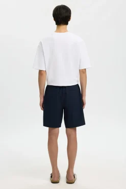 Pantalón corto tejido estructura
