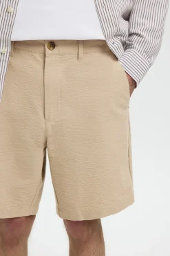 Pantalón corto tejido estructura