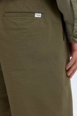 Pantalón corto tejido estructura