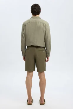 Pantalón corto tejido estructura