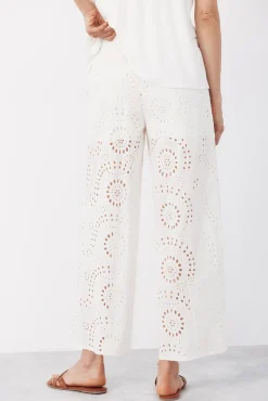 Pantalón de mujer bordado