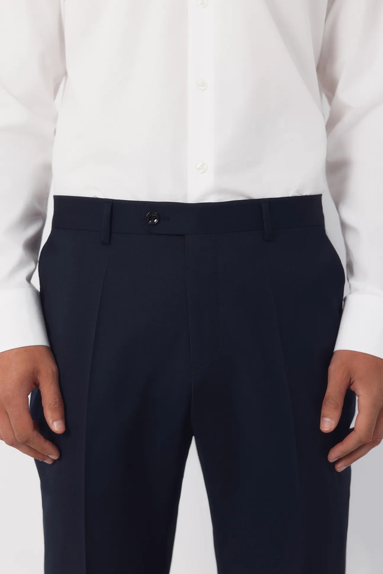 Pantalón de traje liso COOLMAX®