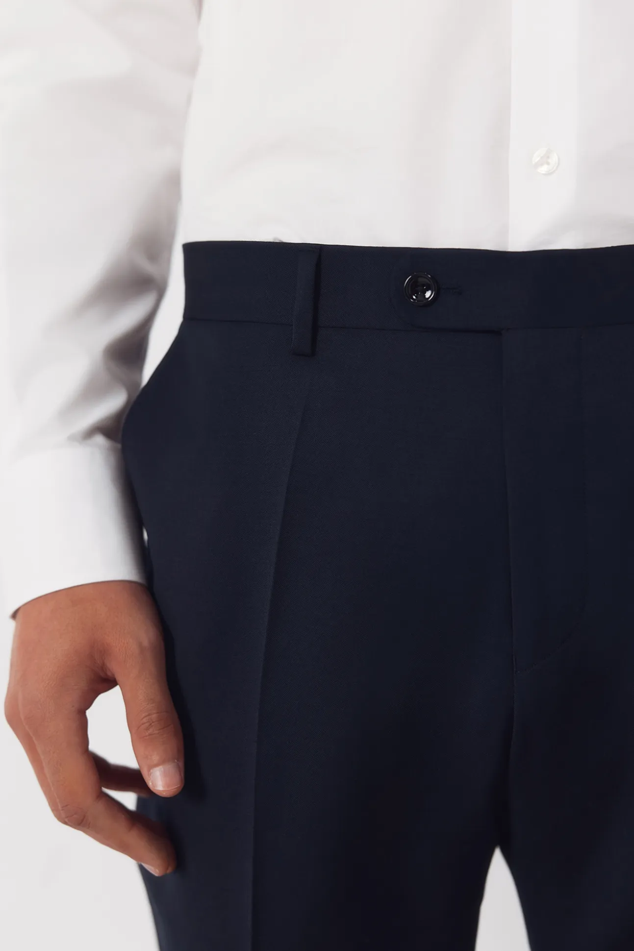 Pantalón de traje liso COOLMAX®
