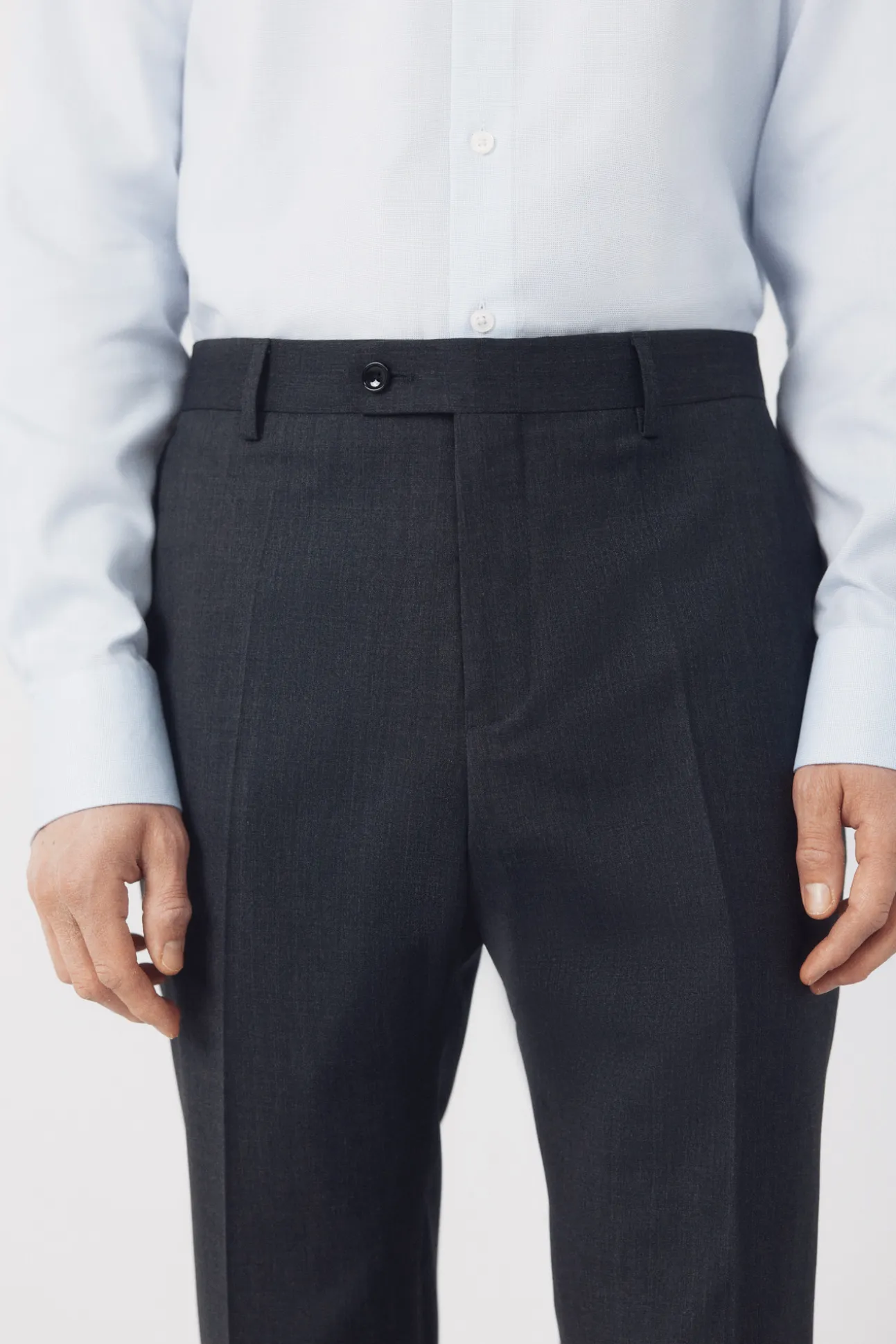 Pantalón de traje liso COOLMAX®