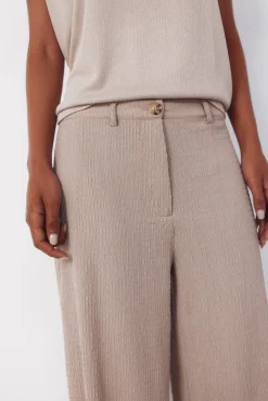 Pantalón fluído textura