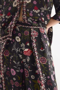 Pantalón fluido estampado