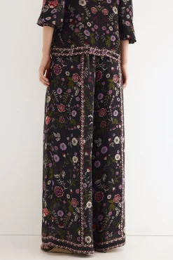 Pantalón fluido estampado