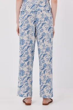 Pantalón fluido estampado