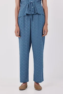 Pantalón fluido estampado