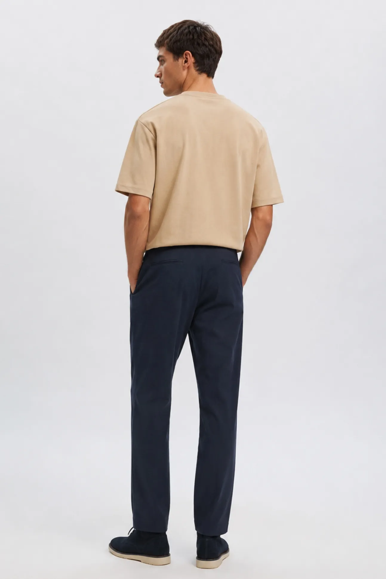 Pantalón informal recto