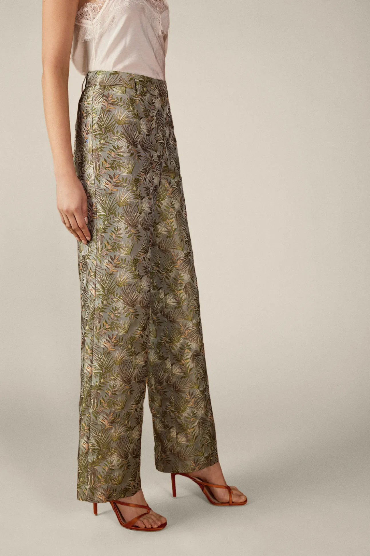 Pantalón jacquard