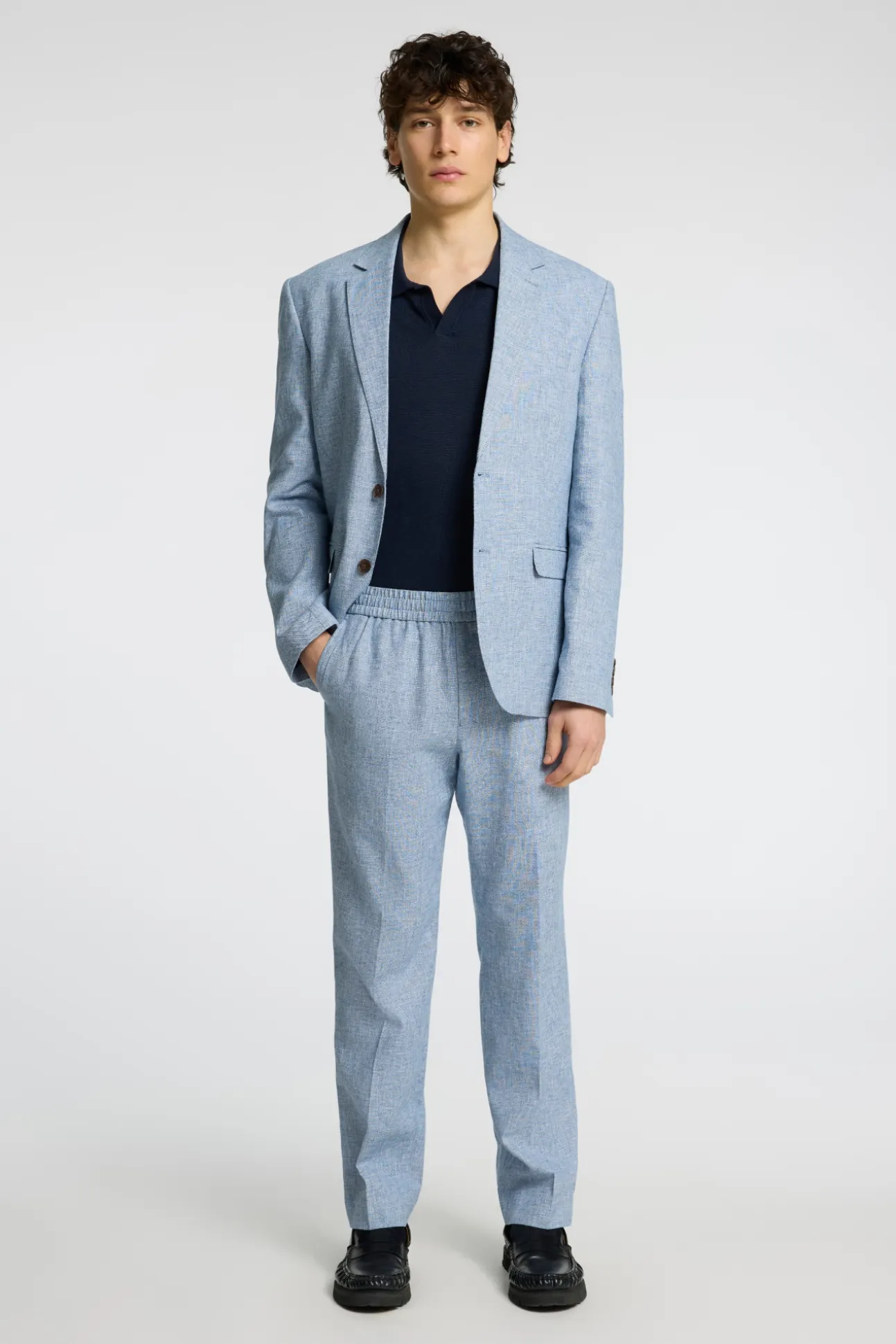 Pantalón lino vestir