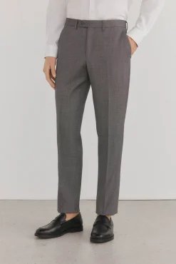 Pantalón ojo de perdiz bi-stretch slim fit