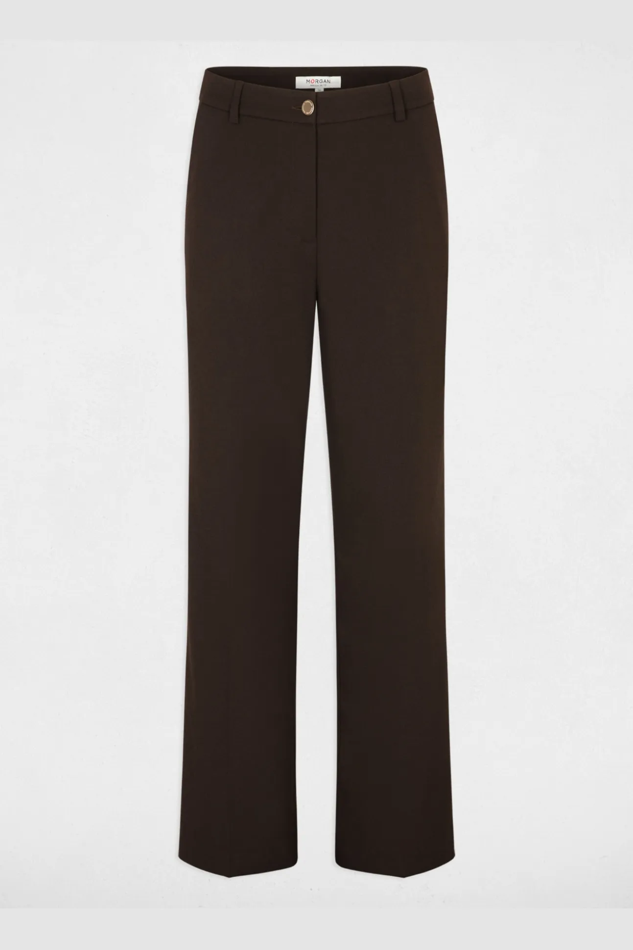 Pantalón recto de tiro alto