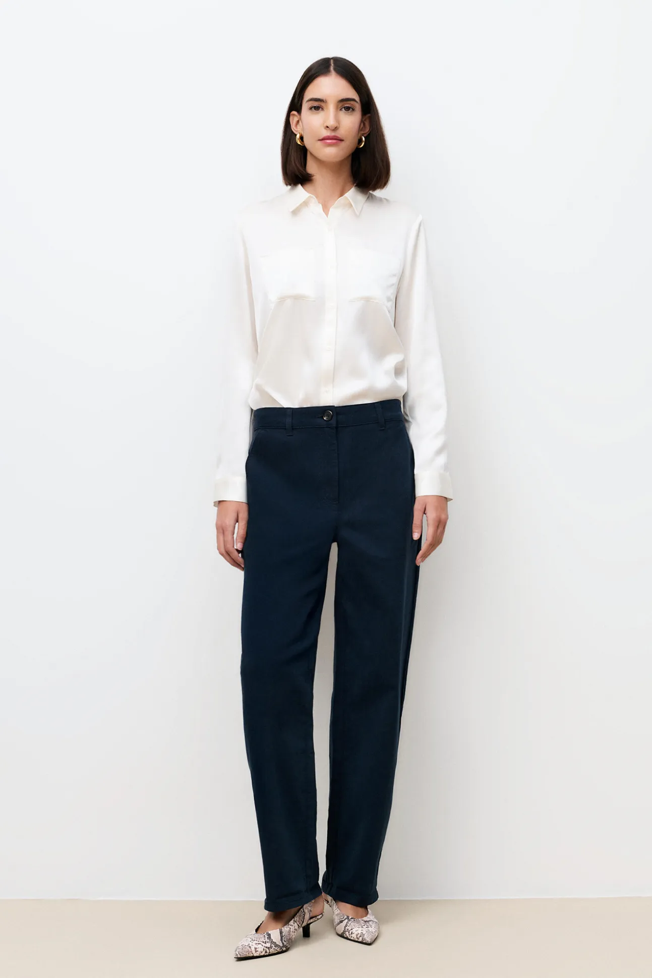 Pantalón recto Polaire