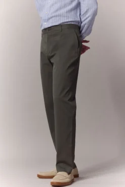Pantalón traje coordinado algodón