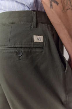 Pantalón traje coordinado algodón