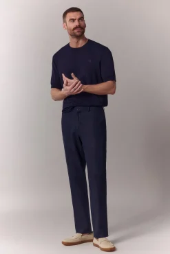 Pantalón traje coordinado lino
