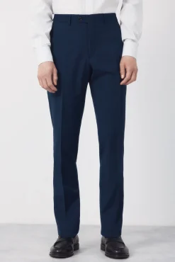 Pantalón traje dynamic cuadro azul