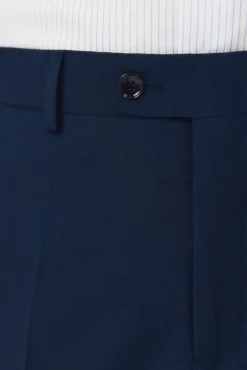 Pantalón traje dynamic cuadro azul