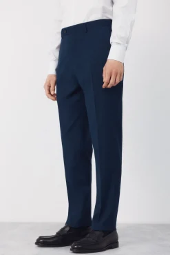 Pantalón traje dynamic cuadro azul