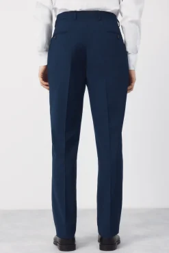 Pantalón traje dynamic cuadro azul
