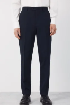Pantalón traje dynamic estructura azul