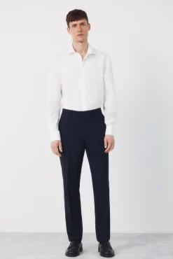 Pantalón traje dynamic estructura azul