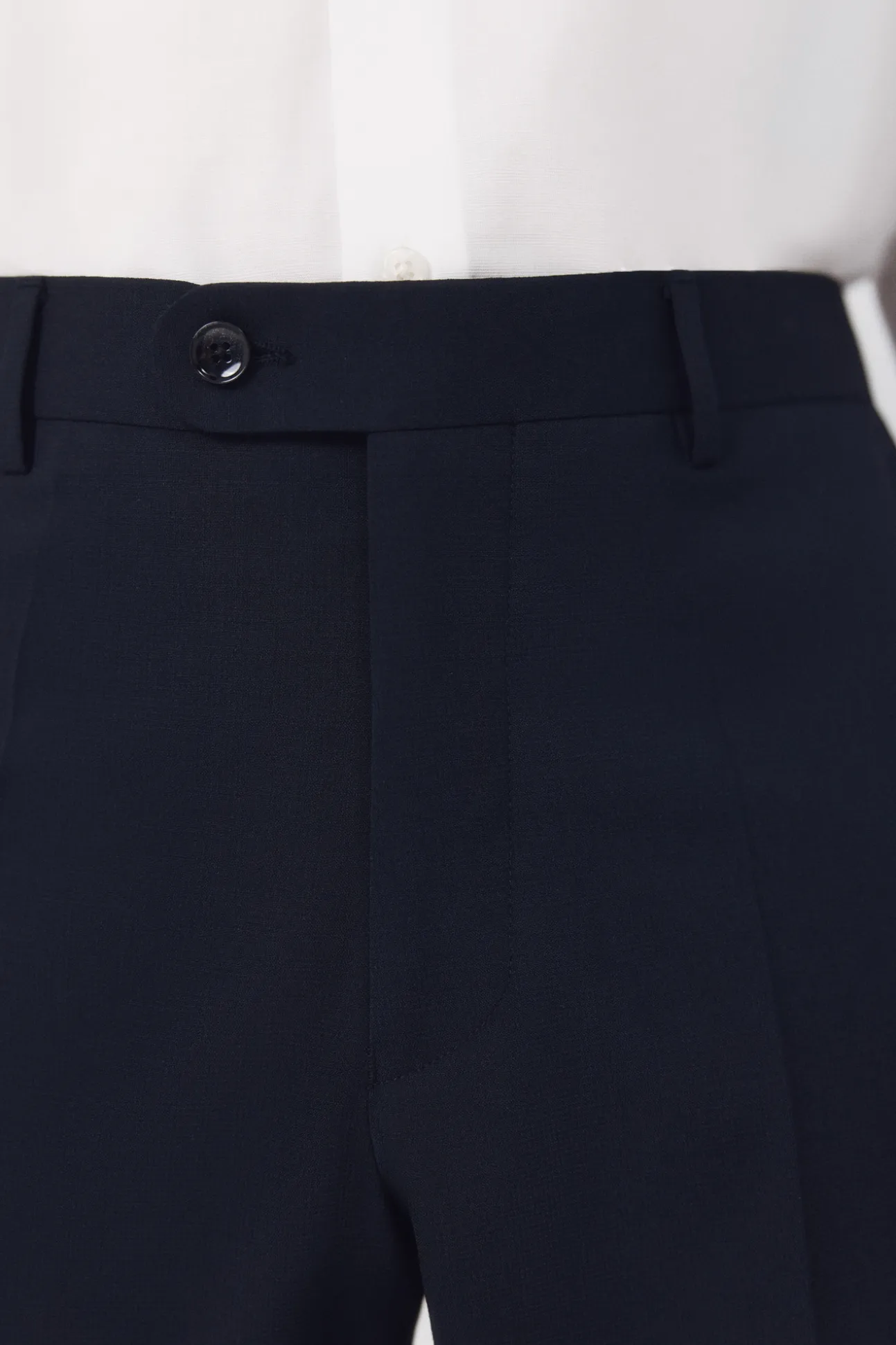 Pantalón traje dynamic estructura azul