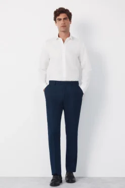 Pantalón traje estructura Serie XXI azulón