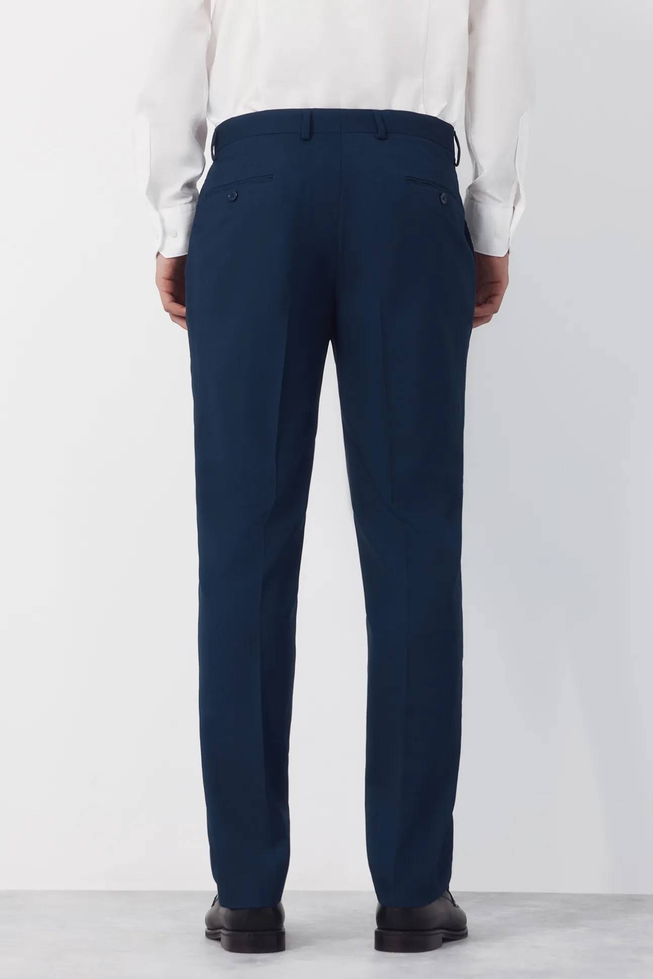 Pantalón traje estructura Serie XXI azulón