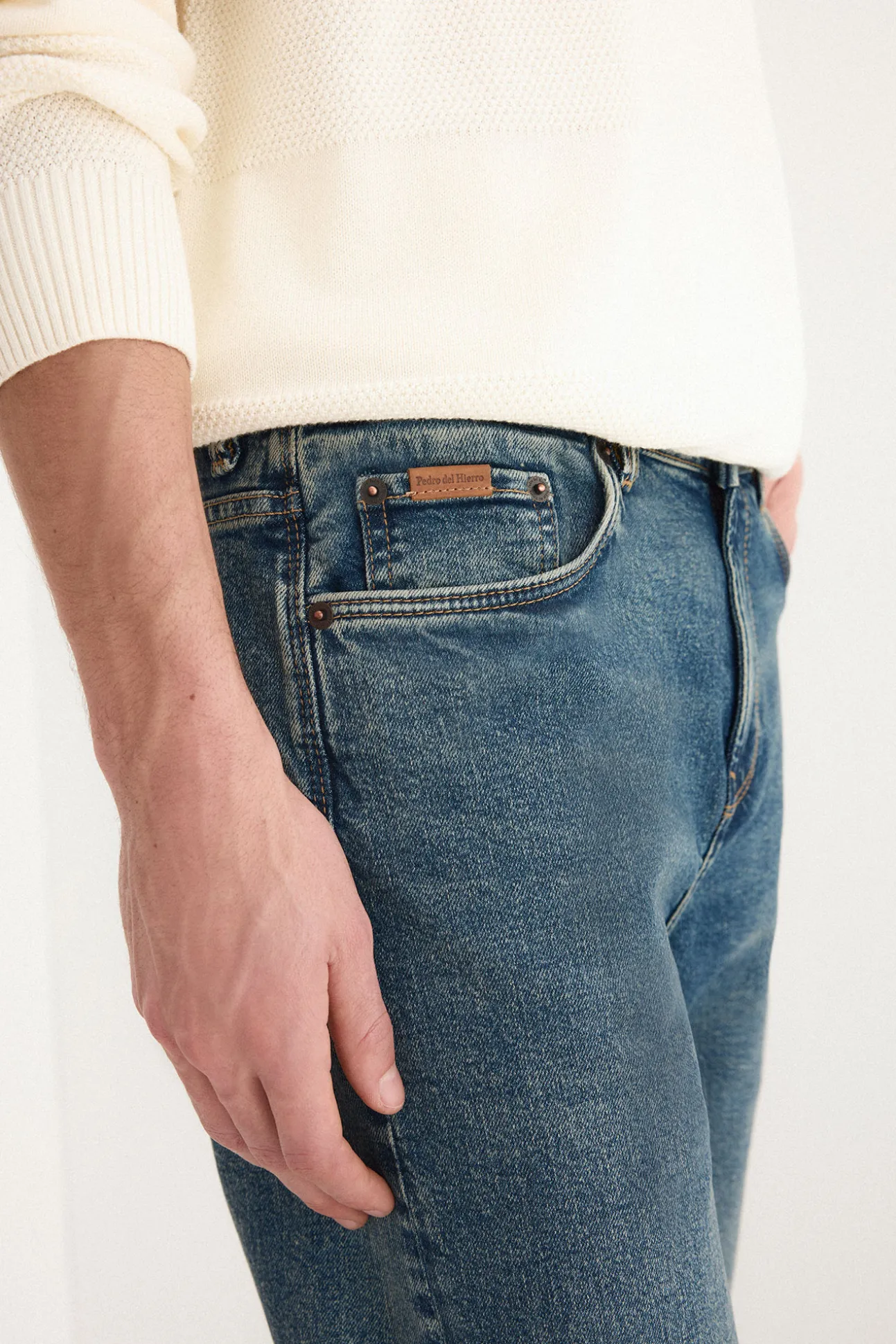 Pantalón vaquero premium flex regular