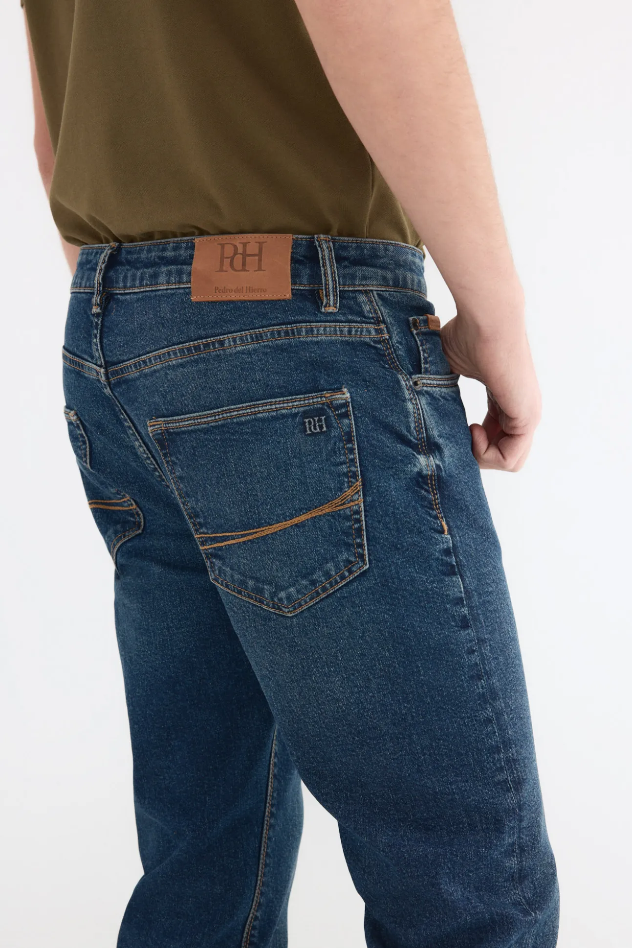 Pantalón vaquero premium flex slim