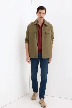 Pantalón vaquero premium flex ligero slim fit
