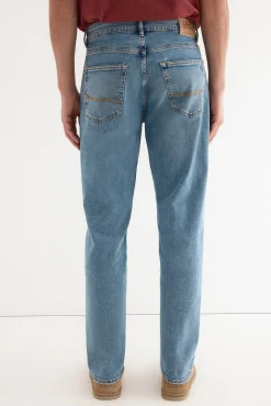 Pantalón vaquero premium flex ligero regular fit